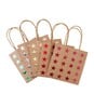 Small Star Kraft Paper Bags 5 Pack image number 2