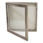 Grey Wash Magnetic Hinge Box Frame 12 x 12 Inches image number 2
