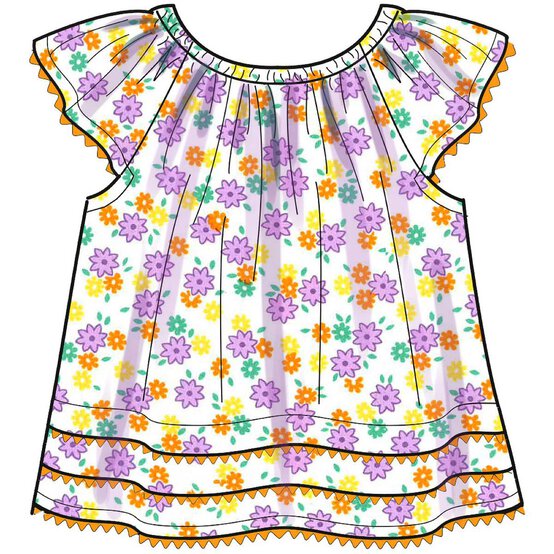 New Look Babies&rsquo; Dress Sewing Pattern N6663 image number 3