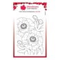 Woodware Poppies Clear Stamp 10cm x 15cm image number 2