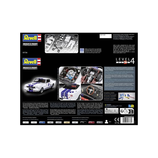 Revell 66 Shelby GT 350 R Stirling Moss Model Kit 1:24 image number 6