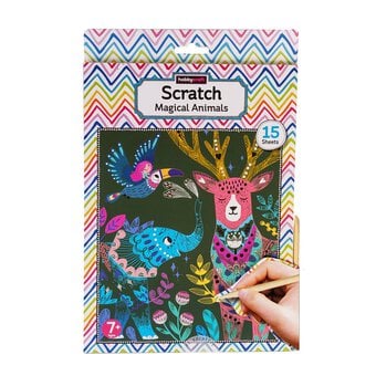 Scratch Magical Animals Book
