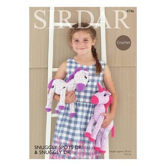 Sirdar Snuggly Spots DK Horse and Unicorn Toys Digital Pattern 4746