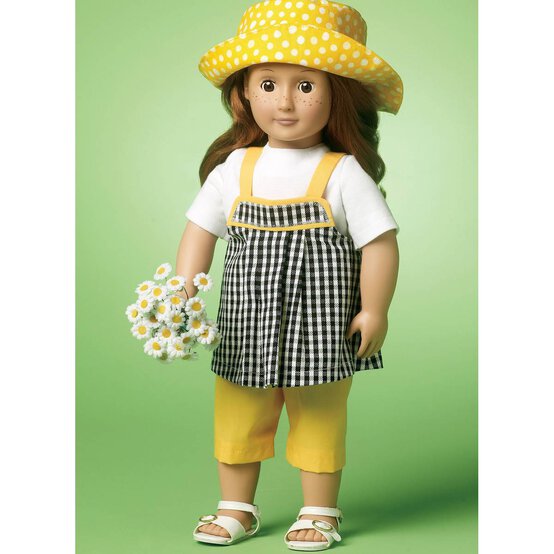 McCall’s Doll Clothes Sewing Pattern M6526 image number 7
