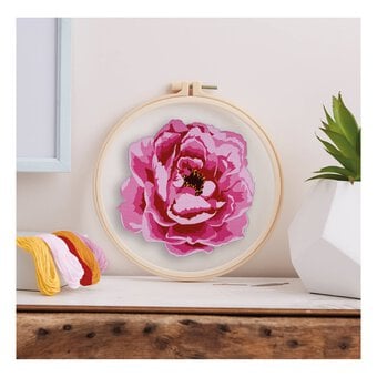 Peony Transparent Embroidery Kit image number 2