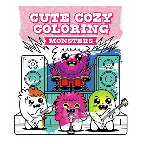 Cute Cozy Colouring: Monsters image number 1
