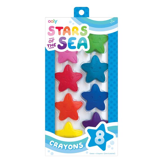 Stars of the Sea Crayons 8 Pack image number 1