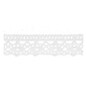 White 25mm Cotton Lace Trim by the Metre image number 2