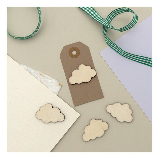 Cloud Wooden Toppers 20 Pack image number 2