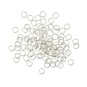 Silver Plated Split Rings 5mm 100 Pack image number 1