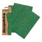 Decopatch Dark Green Crackle Paper 3 Pack image number 1