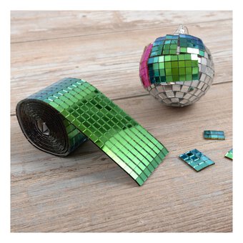 Rainbow Mosaic Mirror Roll 1m