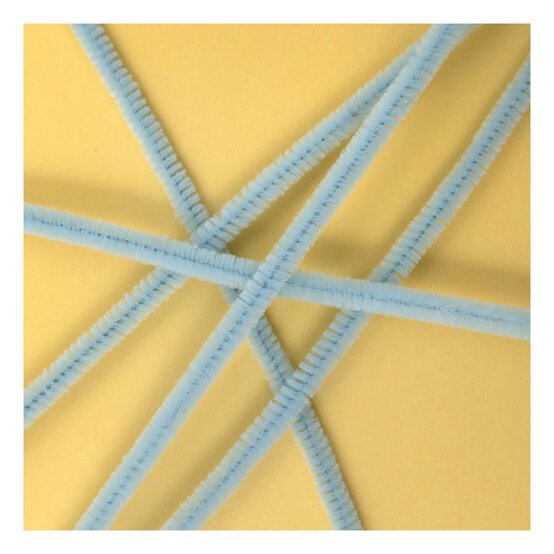 Light Blue Pipe Cleaners 12 Pack image number 2