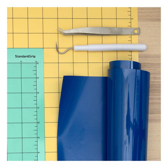 Siser Royal Blue Easyweed Heat Transfer Vinyl 30cm x 50cm image number 4