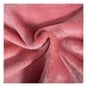Deep Pink Cuddle Fleece Fabric by the Metre image number 1