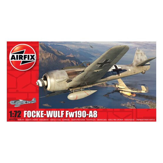 Airfix Focke-Wulf Fw190-A8 Model Kit 1:72 image number 1