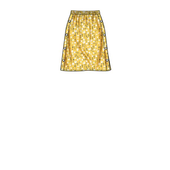 Simplicity Women&rsquo;s Trousers and Skirt Sewing Pattern S9608 (4-12) image number 4