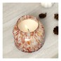 Orange Glass Confetti Candle  image number 2