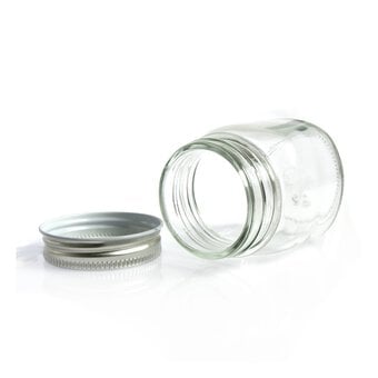 Clear Mini Glass Jars 155ml 10 Pack  image number 2