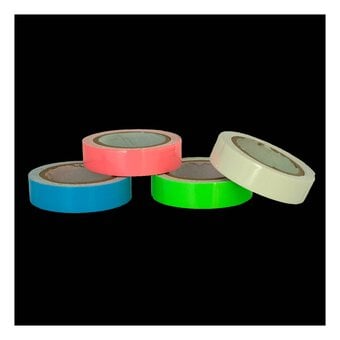 Glow in the Dark Tape 15mm x 3m 4 Pack image number 2