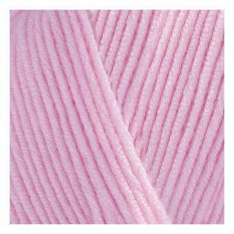 Women's Institute Light Pink Soft and Cuddly DK Yarn 50g image number 2
