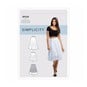 Simplicity Women’s Skirt Sewing Pattern S9123 (6-14) image number 1