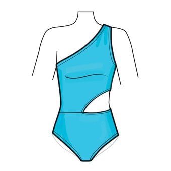 New Look Women's Swimsuit and Skirt Sewing Pattern 6734 (8-20)
