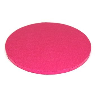 Cerise Pink 10 Inch Round Cake Board image number 2