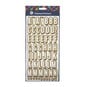 Gold Foil Alphabet Chipboard Stickers 107 Pieces image number 3