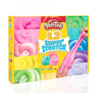 Play-Doh Super Stretch 12 Pack 