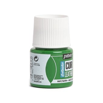 Pebeo Setacolor Cactus Green Leather Paint 45ml image number 4