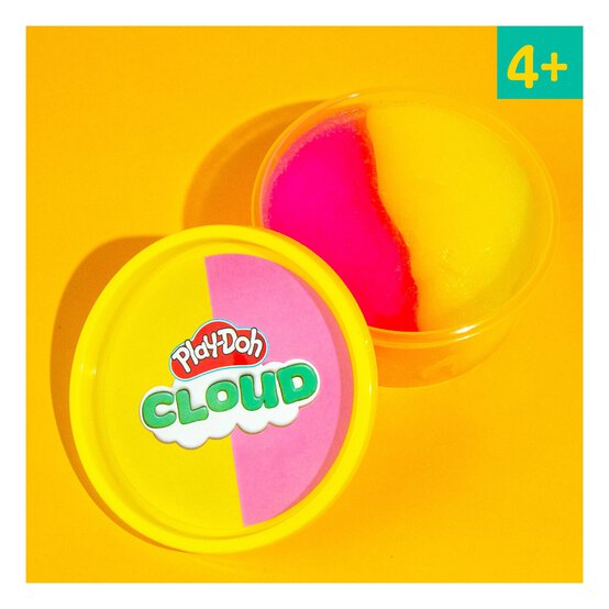 Play-Doh Pink and Yellow Cloud 170g image number 3