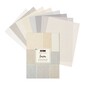 Neutral Linen Paper Pad A4 24 Pack image number 1