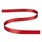 Red Double-Faced Satin Ribbon 12mm x 5m image number 2