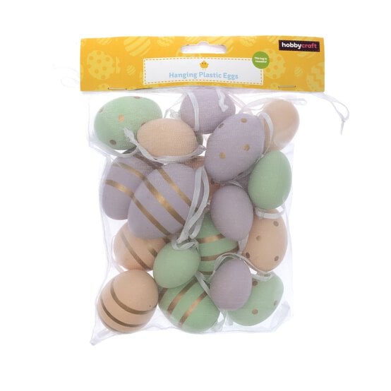 Hanging Plastic Eggs 21 Pack  image number 4