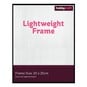 Black Lightweight Frame 20cm x 25cm image number 1
