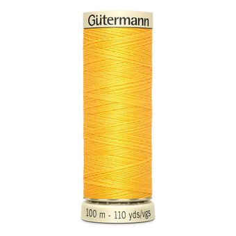 Gutermann Yellow Sew All Thread 100m (417)