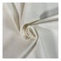 Ivory Cotton Textured Blender Fabric by the Metre image number 1