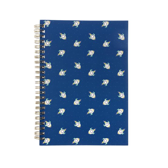 Rockets Soft Cover Spiral Notebook A5 image number 1