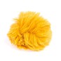 Mustard Faux Fur Pom Pom 11cm  image number 1