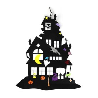 Decorate Your Own Felt Haunted House