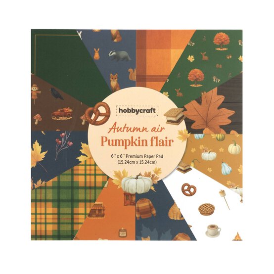 Autumn Air 6 x 6 Inches Paper Pad 24 Sheets image number 5