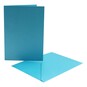 Pearlescent Blue Cards  A6 4 Pack image number 1