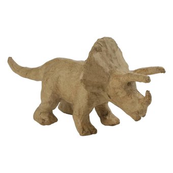 Decopatch Mache Triceratops 10cm