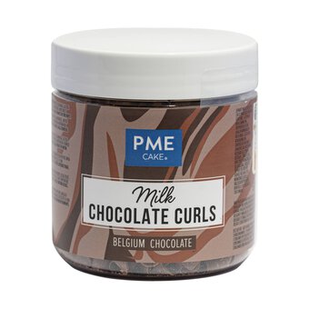 PME Milk Chocolate Curls 85g