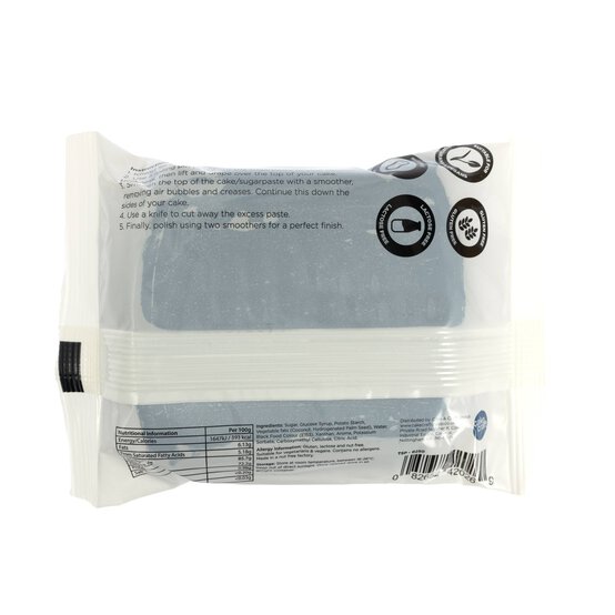 The Sugar Paste Black Sugarpaste 250g image number 3
