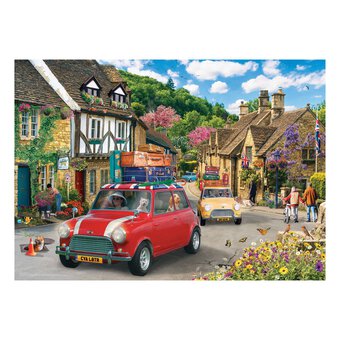 Eurographics Travelling Mini Cooper Jigsaw Puzzle 1000 Pieces