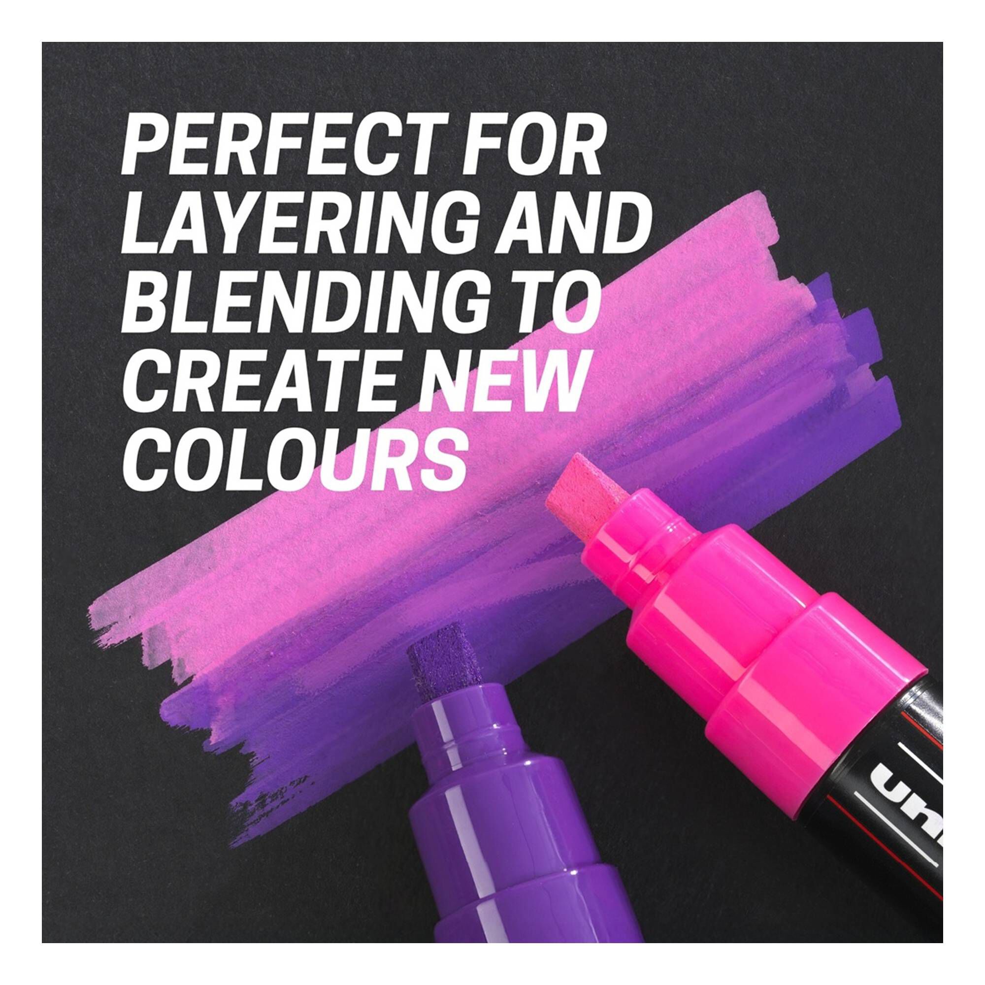 Uni-ball Posca Portrait PC-5M Marker Pens 8 Pack | Hobbycraft