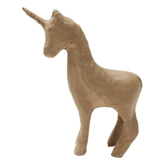 Decopatch Mache Standing Unicorn 21cm image number 2