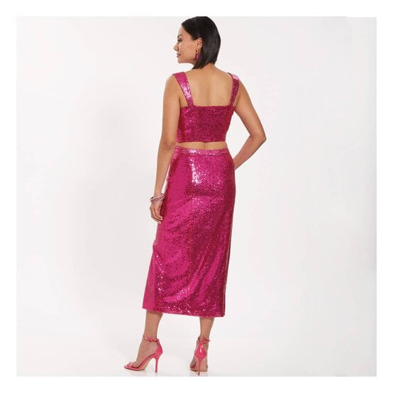 New Look Women's Two-Piece Dress Sewing Pattern 6741 (6-18) image number 3